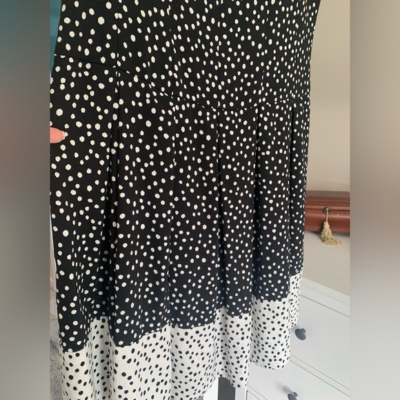 Lauren Ralph Lauren Dress! Sz8 ⚫️⚪️ - Picture 3 of 8